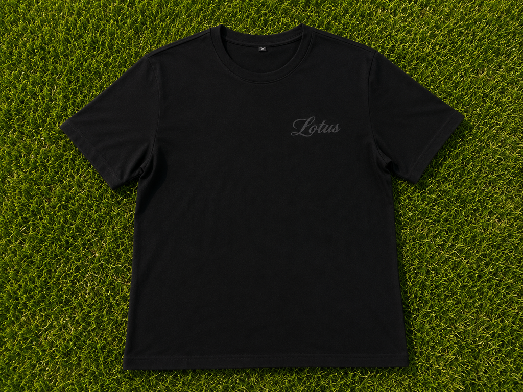Black "OCHO Edition Lotus tee (Preorder)