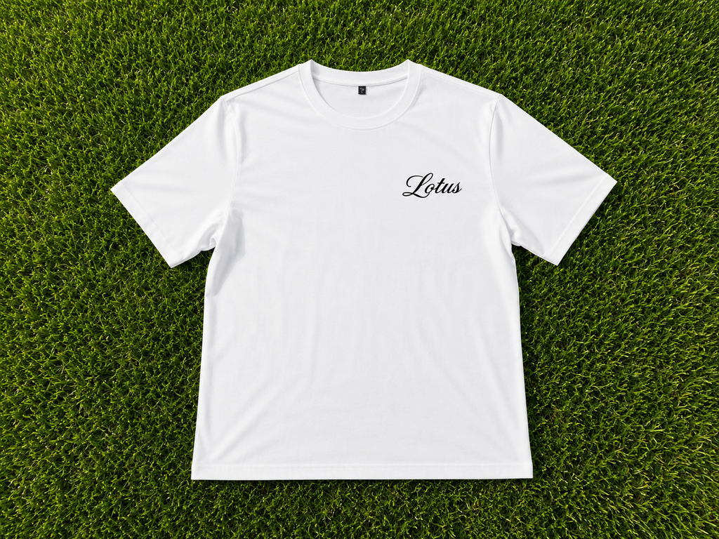 White "OCHO" Edition Lotus tee (Preorder)